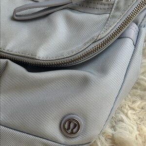 Lululemon Athletica Light Gray Crossbody Bag